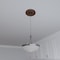 Ekena Millwork Cole PVC Medallion (Canopies up to 4 1/4"), 10"OD x 3 1/2"ID x 3/4"P, Universal Aged Metallic Rust CMP10CODRU - alternate 8